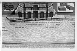 The Roman antiquities, t. 4, Plate VIII. Cutaway view of the Mau