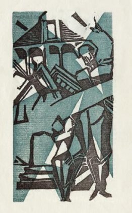 Illustration for Tristan Tzara's "La Première aventure céleste d