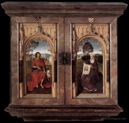 Triptych of Jan Floreins closed