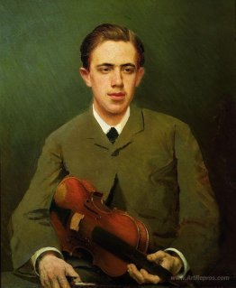 Portrait of Nikolay Kramskoy, the Artist`s Son