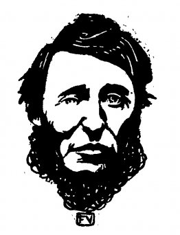 Portrait of Henry David Thoreau