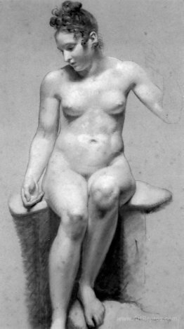 Seated Female Nude