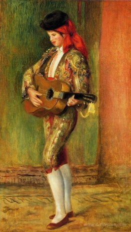 Young Guitarist Standing