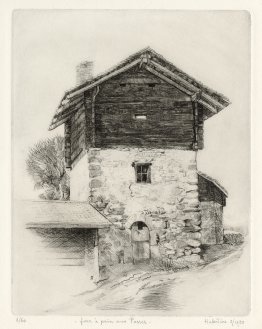 Four à pain aux Posses - a mountain barn in canton Vaud, Switzer