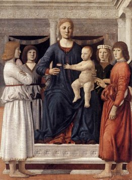 Madonna and Child Attended by Angels