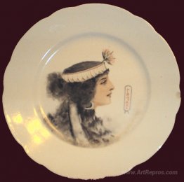 Plate 'Egyptian Queen'