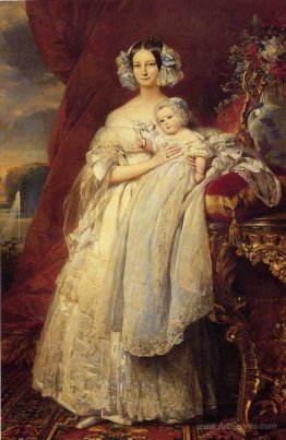 Helene-Louise de Mecklembourg-Schwerin, Duchess of Orleans with