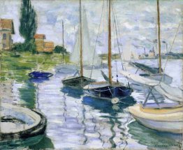 Boats at rest, at Petit-Gennevilliers