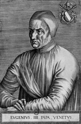 Portrait of Pope Eugene IV