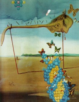 Butterfly Landscape (The Great Masturbator in a Surrealist Lands