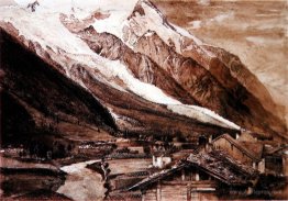 Glacier des Bossons Chamonix 1849