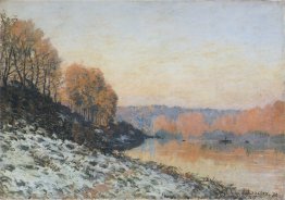 The Seine at Bougival in Winter