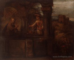 Rembrandt Christ and the Woman of Samaria