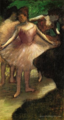 Three Dancers in Pink