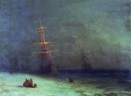 The Shipwreck on Northern sea