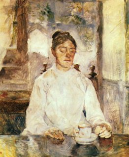 The artist's mother, the Countess Adèle de Toulouse Lautrec at b