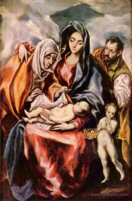 The Holy Family with St. Anne and the Young St. John the Baptist