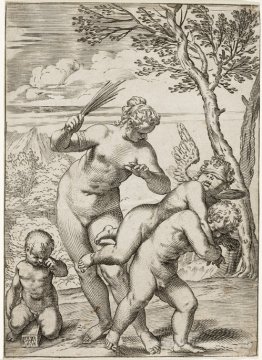 Venus Punishing Profane Love