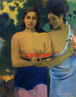 Two tahitian women