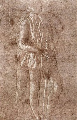 Study of two standing figures