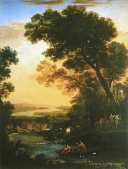 Landscape with Flight into Egypt