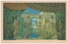 Chernomor's Gardens. Sketches of scenery for Mikhail Glinka's Ru