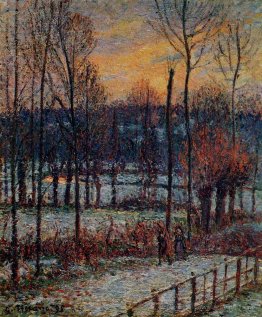 The Effect of Snow, Sunset, Eragny