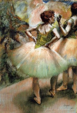 Dancers, Pink and Green