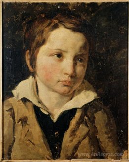 Portrait of young boy, probably Olivier Bro