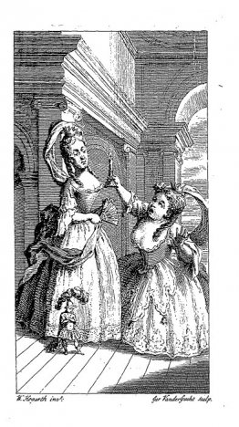 Frontispiece of Fielding's 'The tragedy of tragedies'