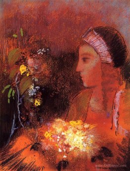 Woman with Flowers