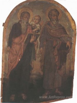 Icon of Apostles Peter and Matthew