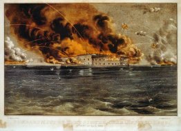 Bombardment of Fort Sumter, Charleston Harbor 12th & 13th of Apr