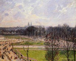 The Tuileries Gardens Winter Afternoon