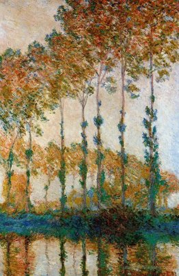 Poplars on the Banks of the Epte, Autumn