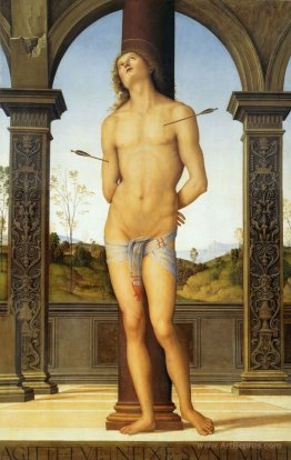 St. Sebastian tied to a Column