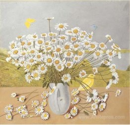 Daisy bouquet with canary