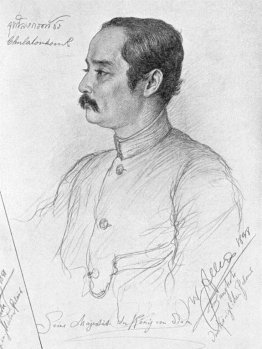 Portrait of Phra Maha Chulalongkorn (Rama V.), King of Siam