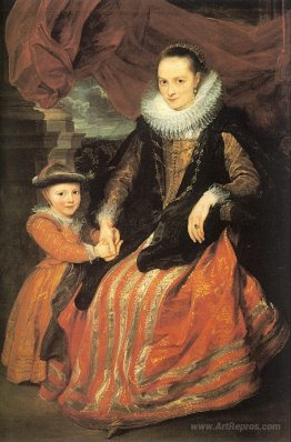 Portrait of Susanna Fourment and Her Daughter