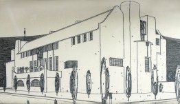 Le dessin de Mackintosh de la 'House for an art lover'