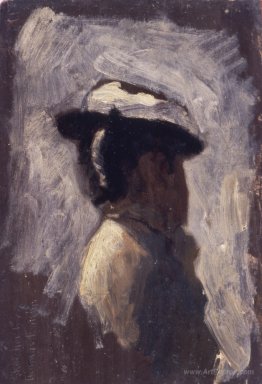 Study of a woman's head