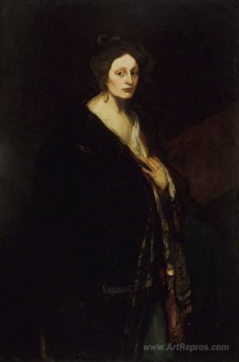 Woman in Manteau