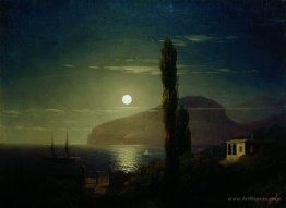 Lunar night in the Crimea