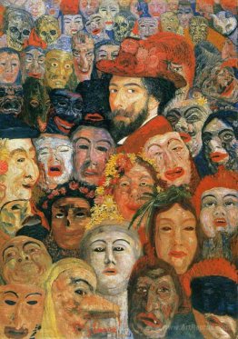 Self-Portrait with Masks