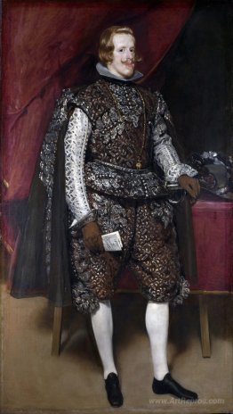 Philip IV of Spain in Brown and Silver