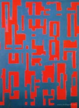 Untitled (Red and Gray)