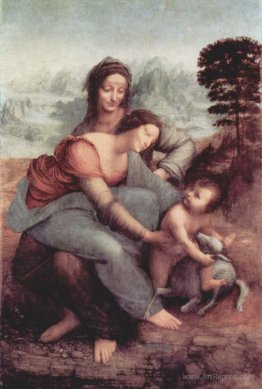 The Virgin and Child with St. Anne