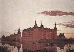 Frederiksborg Palace in the Evening Light