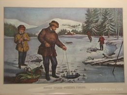 Winter Sports - Pickerel Fishing