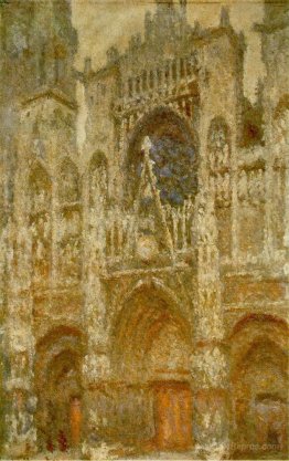 Rouen Cathedral,The Gate, Grey Weather